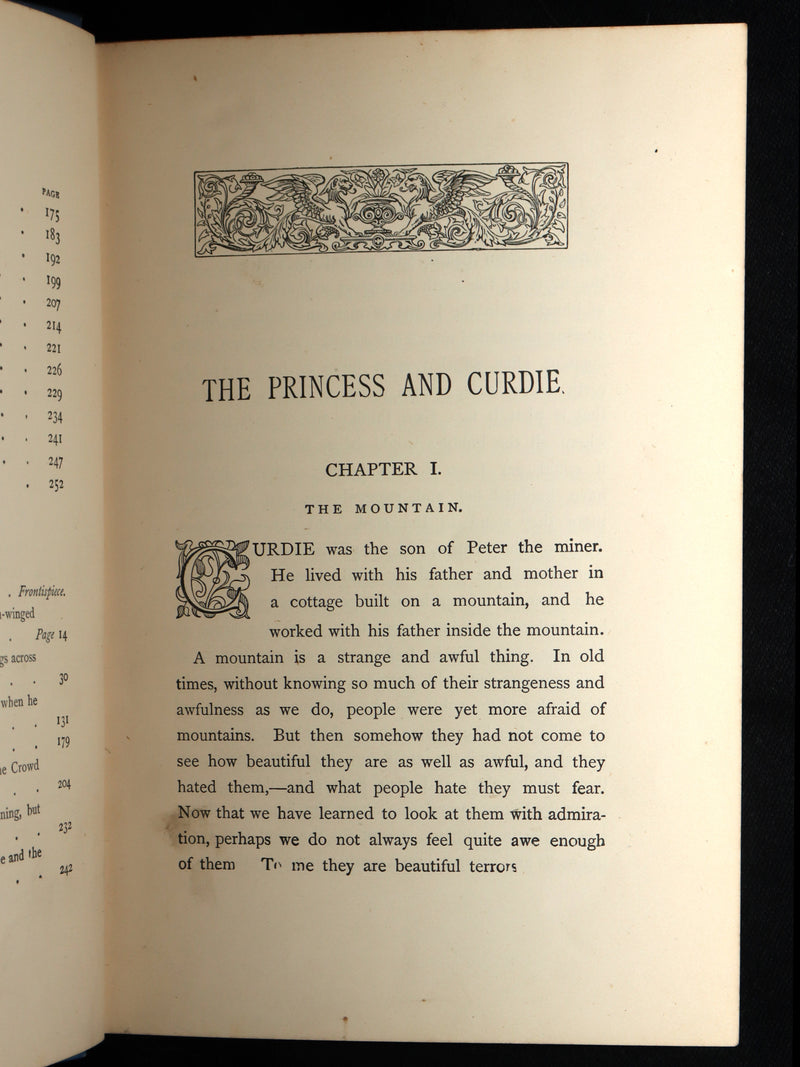 1890 Scarce Book - Macdonald's Princess And Curdie illustrated by James Allen