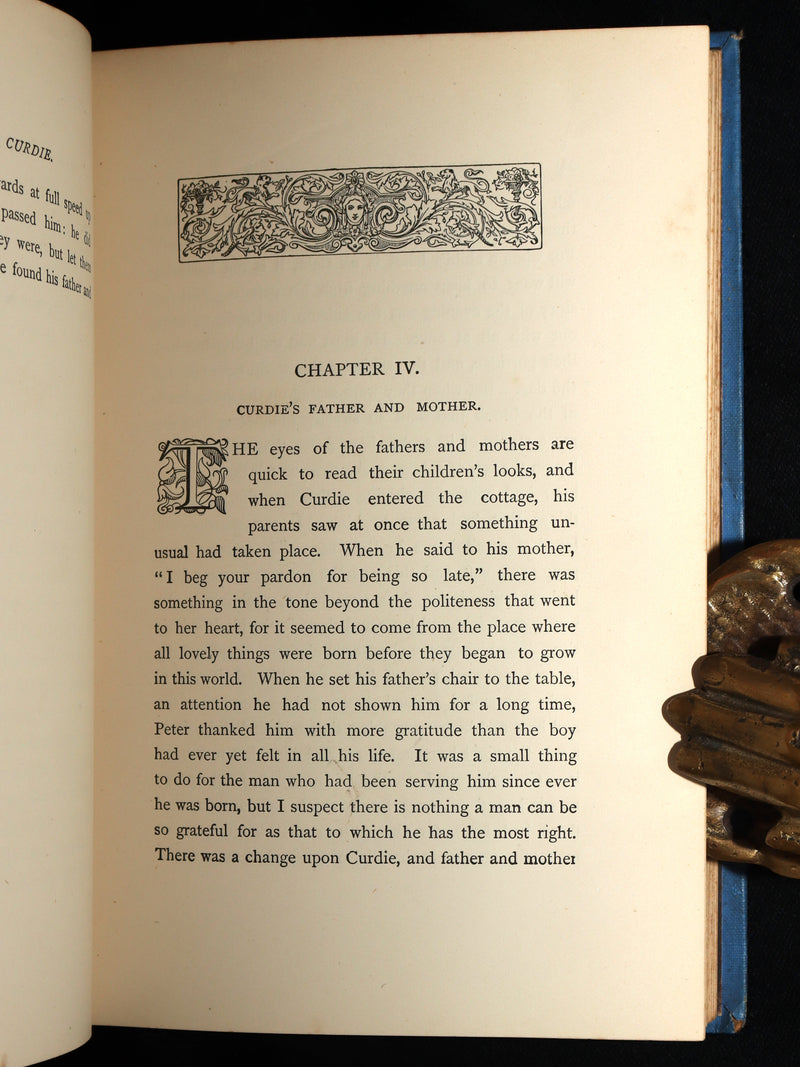 1890 Scarce Book - Macdonald's Princess And Curdie illustrated by James Allen