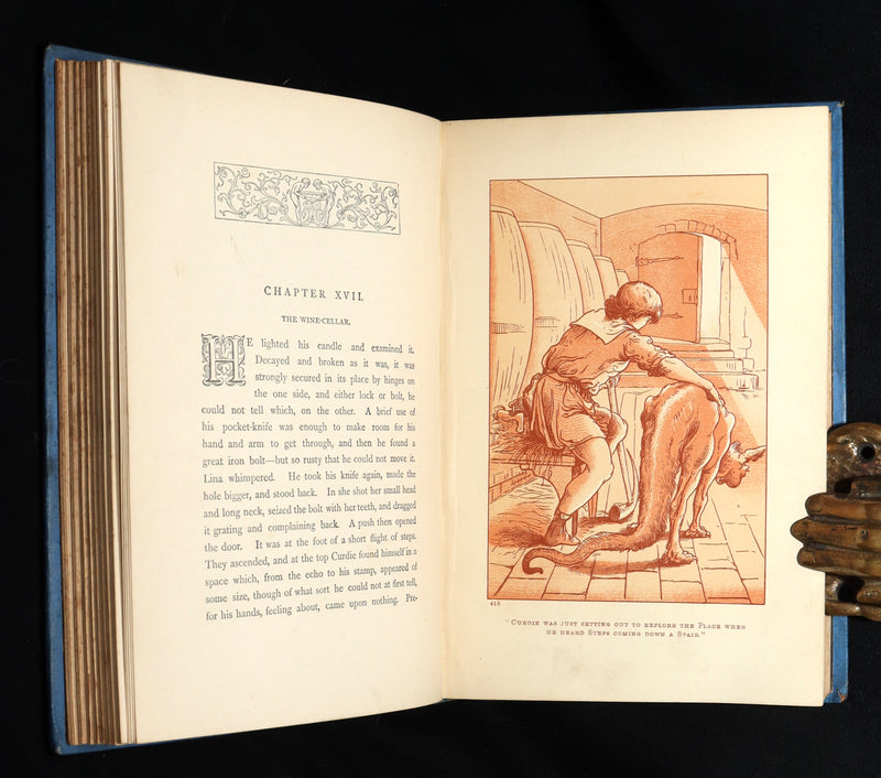 1890 Scarce Book - Macdonald's Princess And Curdie illustrated by James Allen