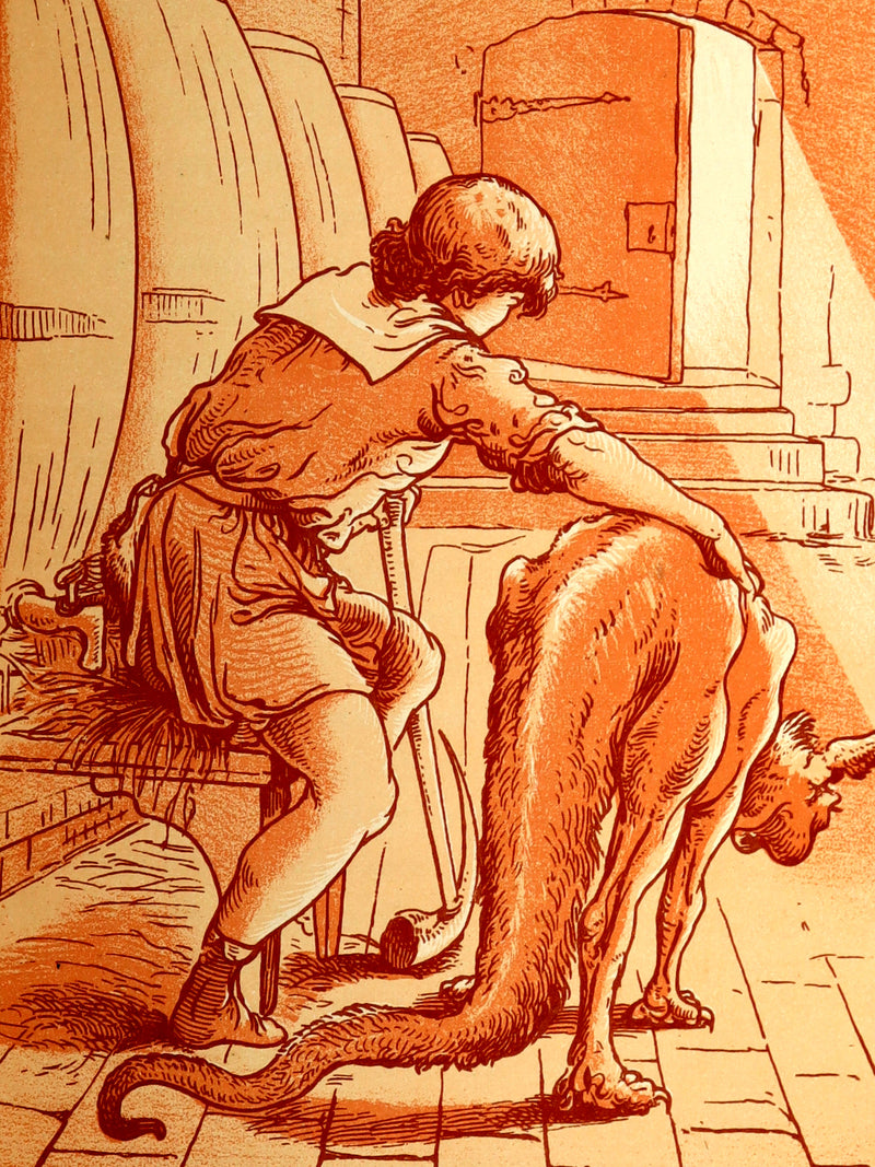 1890 Scarce Book - Macdonald's Princess And Curdie illustrated by James Allen