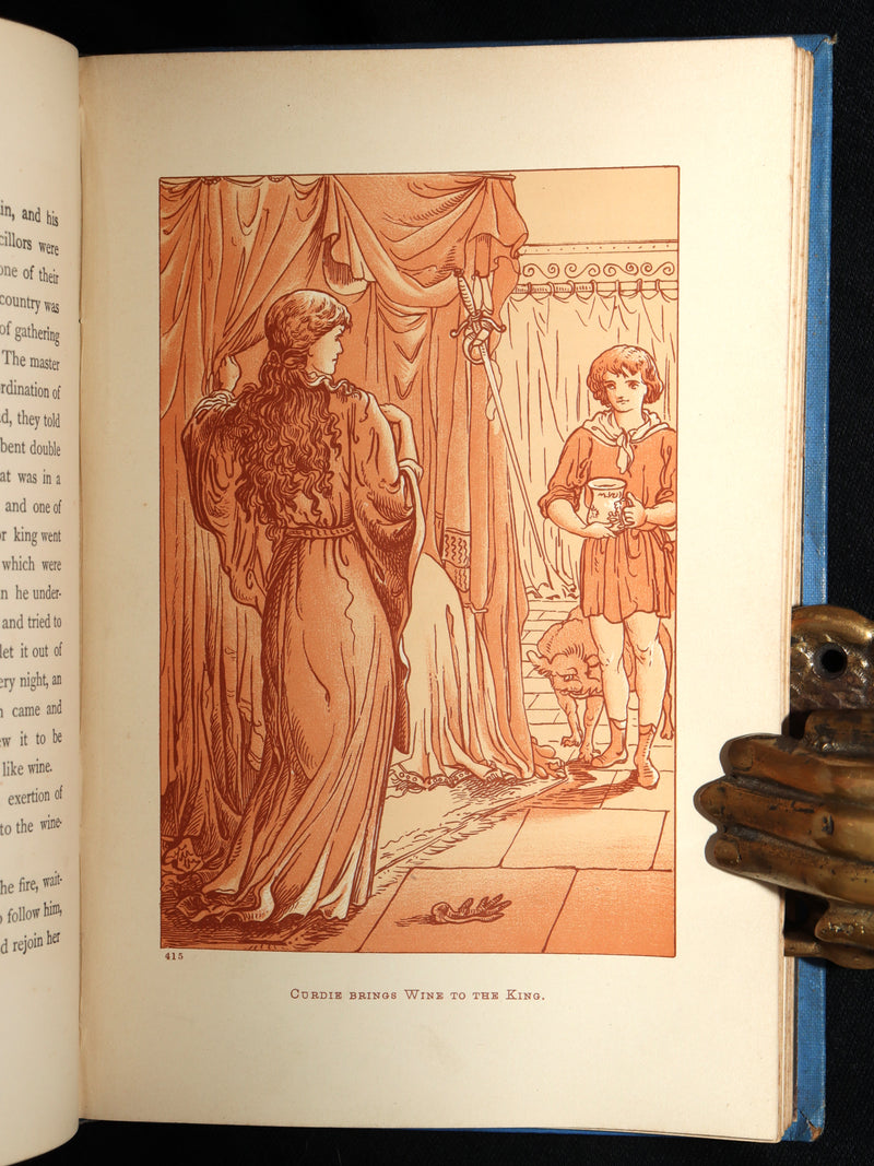 1890 Scarce Book - Macdonald's Princess And Curdie illustrated by James Allen