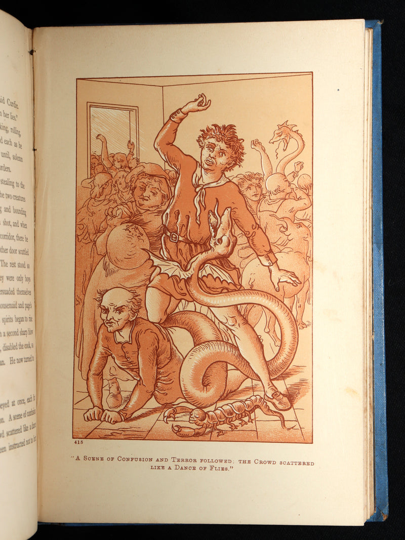 1890 Scarce Book - Macdonald's Princess And Curdie illustrated by James Allen