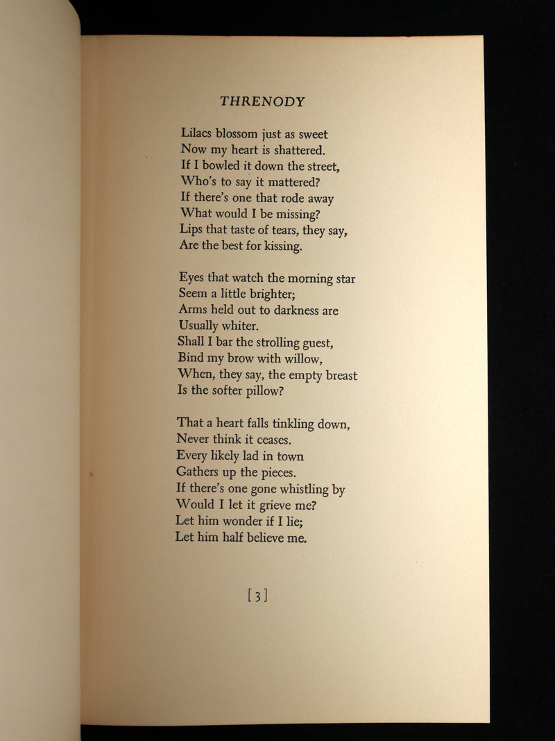 1936 First Edition - Not So Deep as a Well. Collected Poems of Dorothy Parker