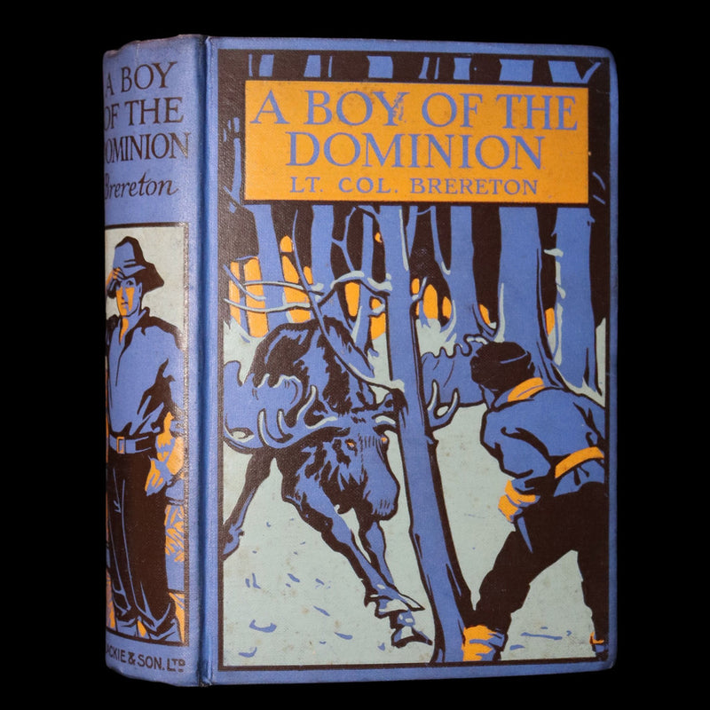 1920 Rare Book - A Boy of the Dominion: A Tale of Canadian Immigration