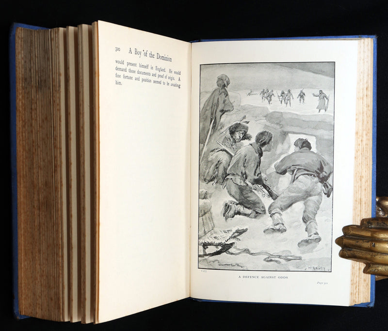 1920 Rare Book - A Boy of the Dominion: A Tale of Canadian Immigration