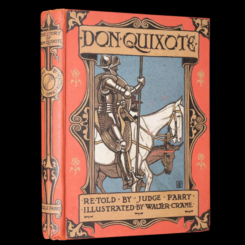 1900 First Edition - The Story of Don Quixote llustrated by Walter Crane