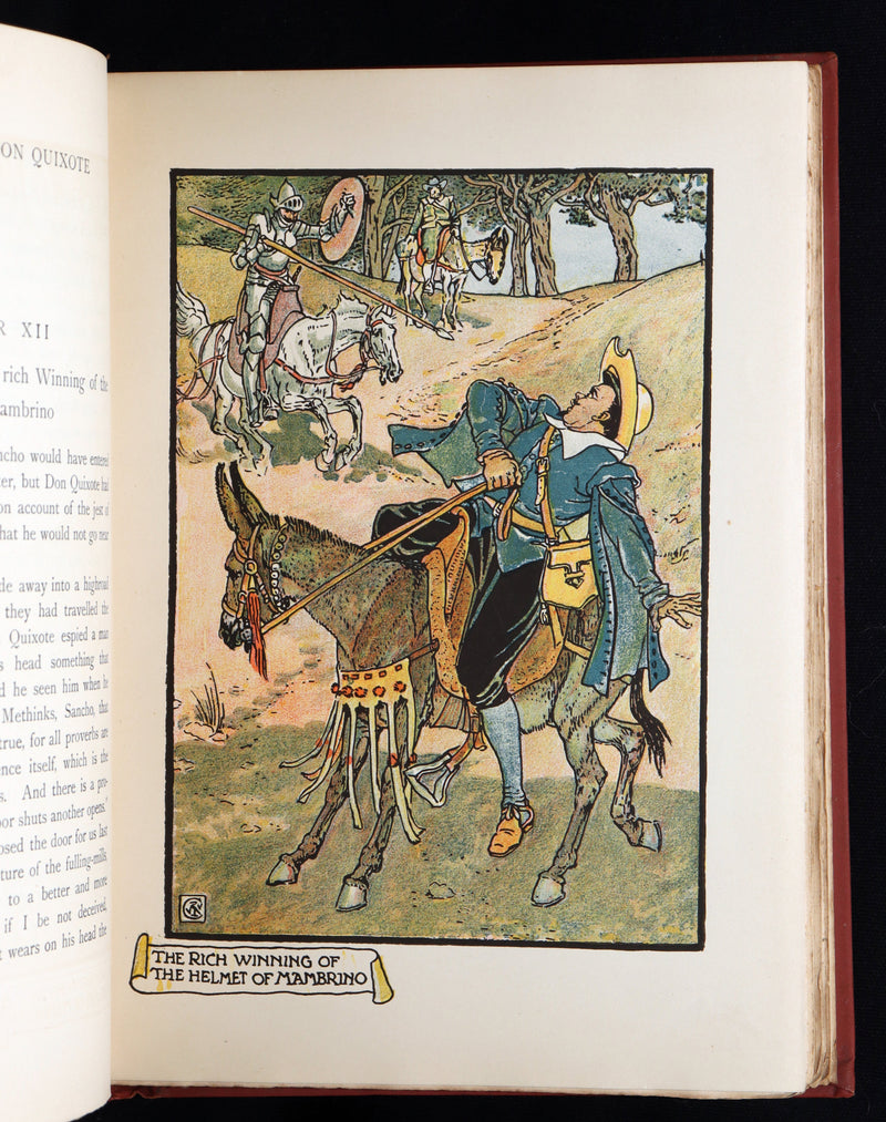 1900 First Edition - The Story of Don Quixote llustrated by Walter Crane