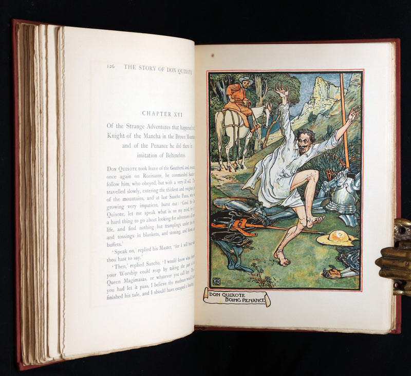 1900 First Edition - The Story of Don Quixote llustrated by Walter Crane