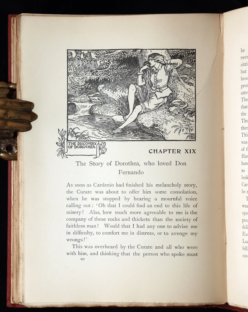 1900 First Edition - The Story of Don Quixote llustrated by Walter Crane
