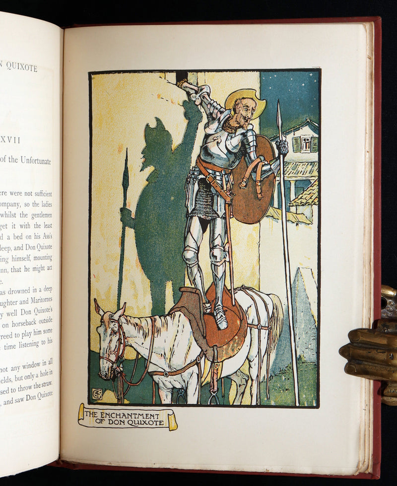 1900 First Edition - The Story of Don Quixote llustrated by Walter Crane