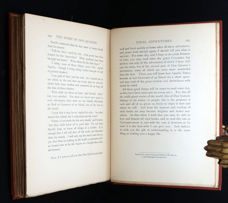 1900 First Edition - The Story of Don Quixote llustrated by Walter Crane