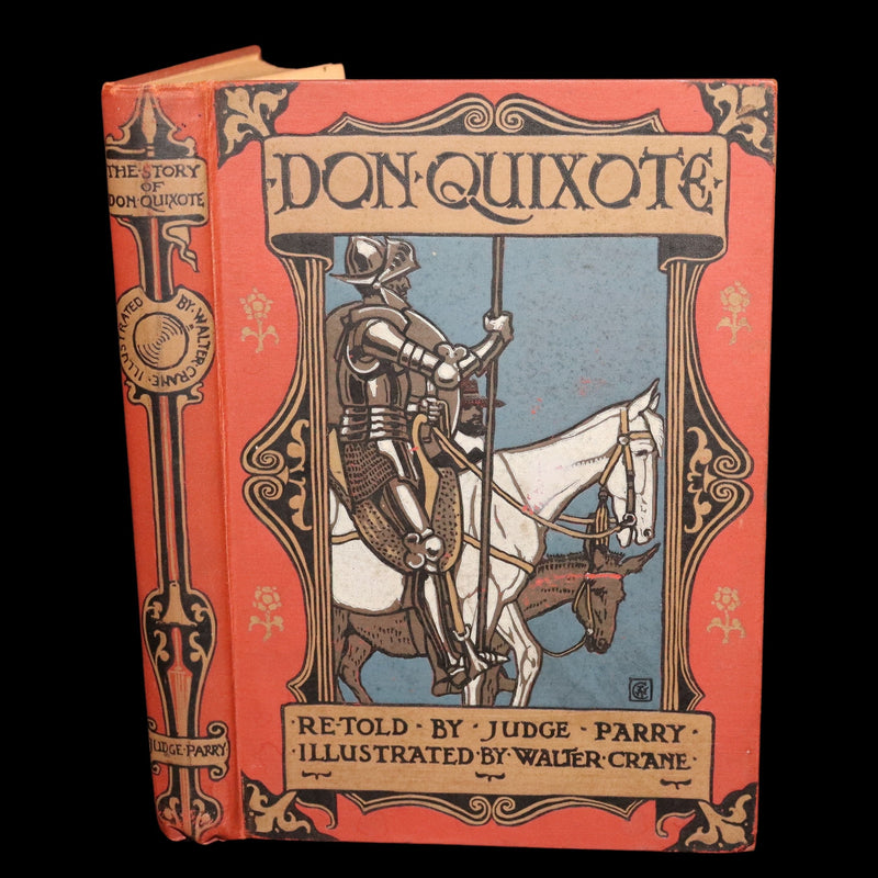 1900 First Edition - The Story of Don Quixote llustrated by Walter Crane