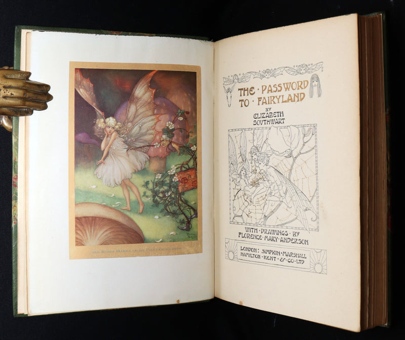 1920 Scarce First Edition - The Password to Fairyland by Florence Mary Anderson