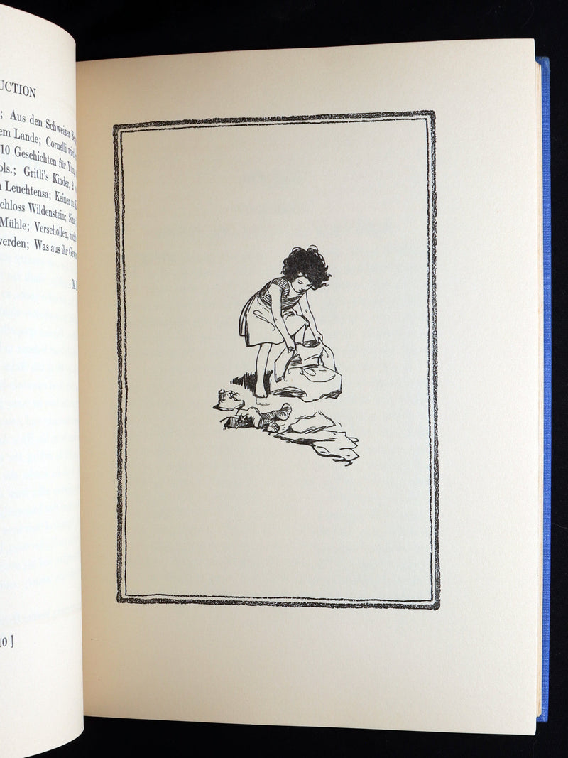 1922 Rare Book in dust jacket - Heidi Illustrated by Jessie Willcox Smith