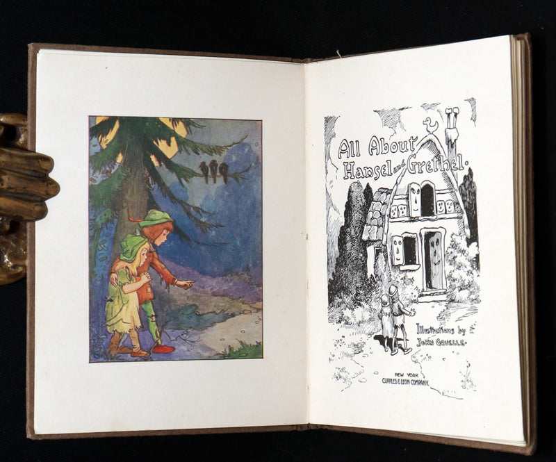 1917 First Edition in Rare Dust Jacket - Hansel and Grethel by John B. Gruelle