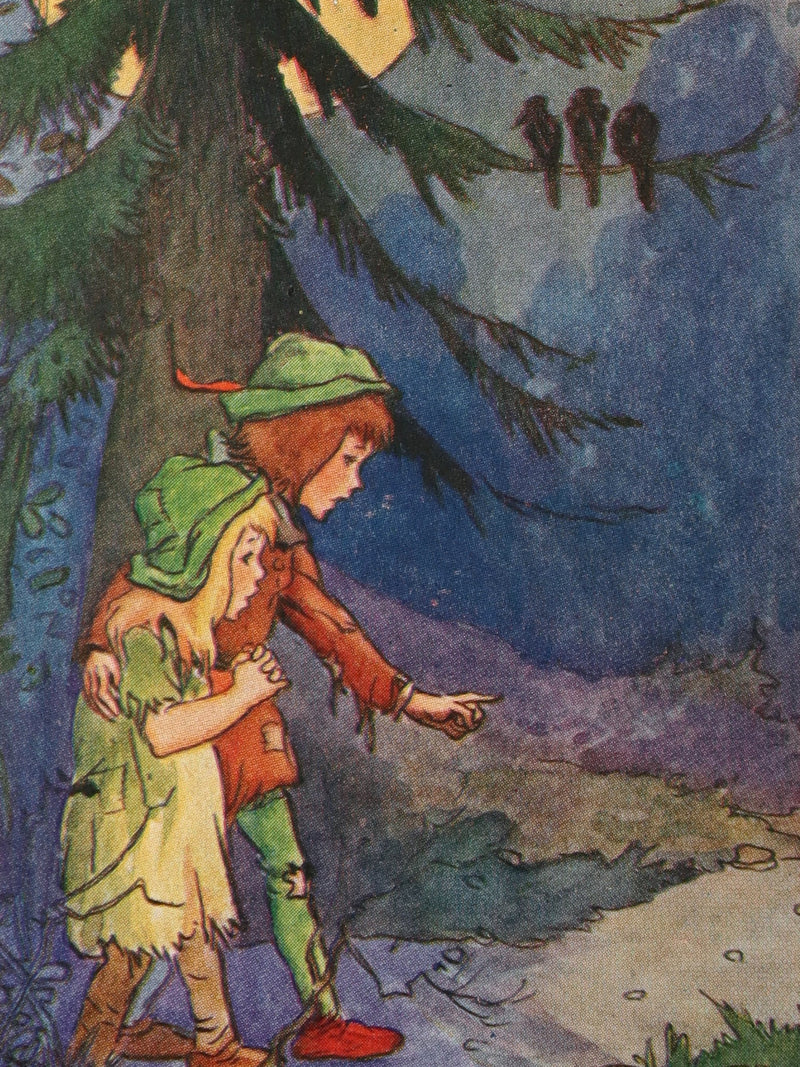 1917 First Edition in Rare Dust Jacket - Hansel and Grethel by John B. Gruelle