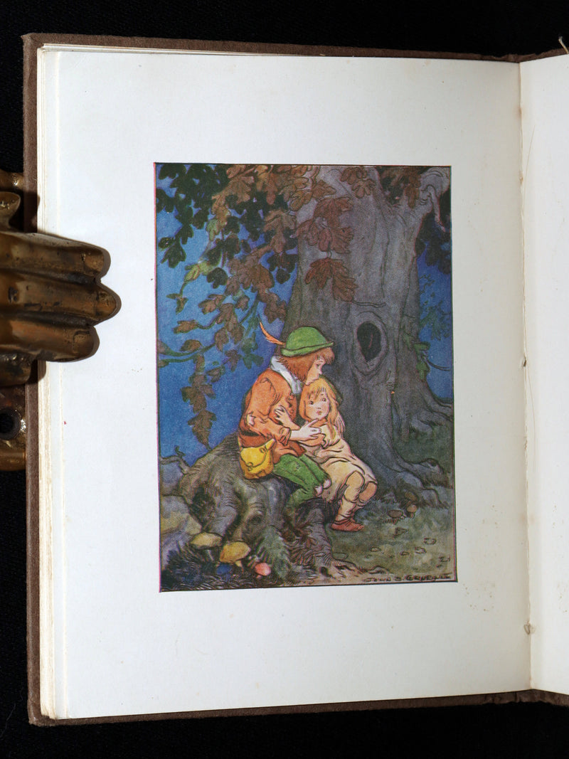1917 First Edition in Rare Dust Jacket - Hansel and Grethel by John B. Gruelle