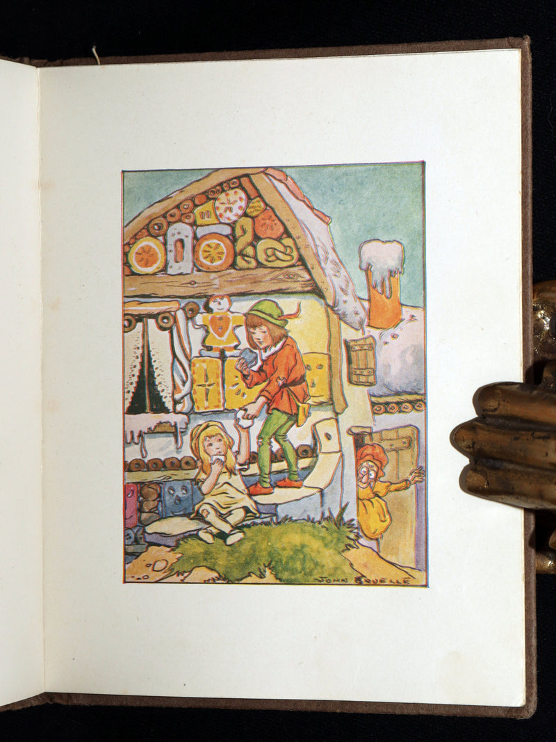 1917 First Edition in Rare Dust Jacket - Hansel and Grethel by John B. Gruelle