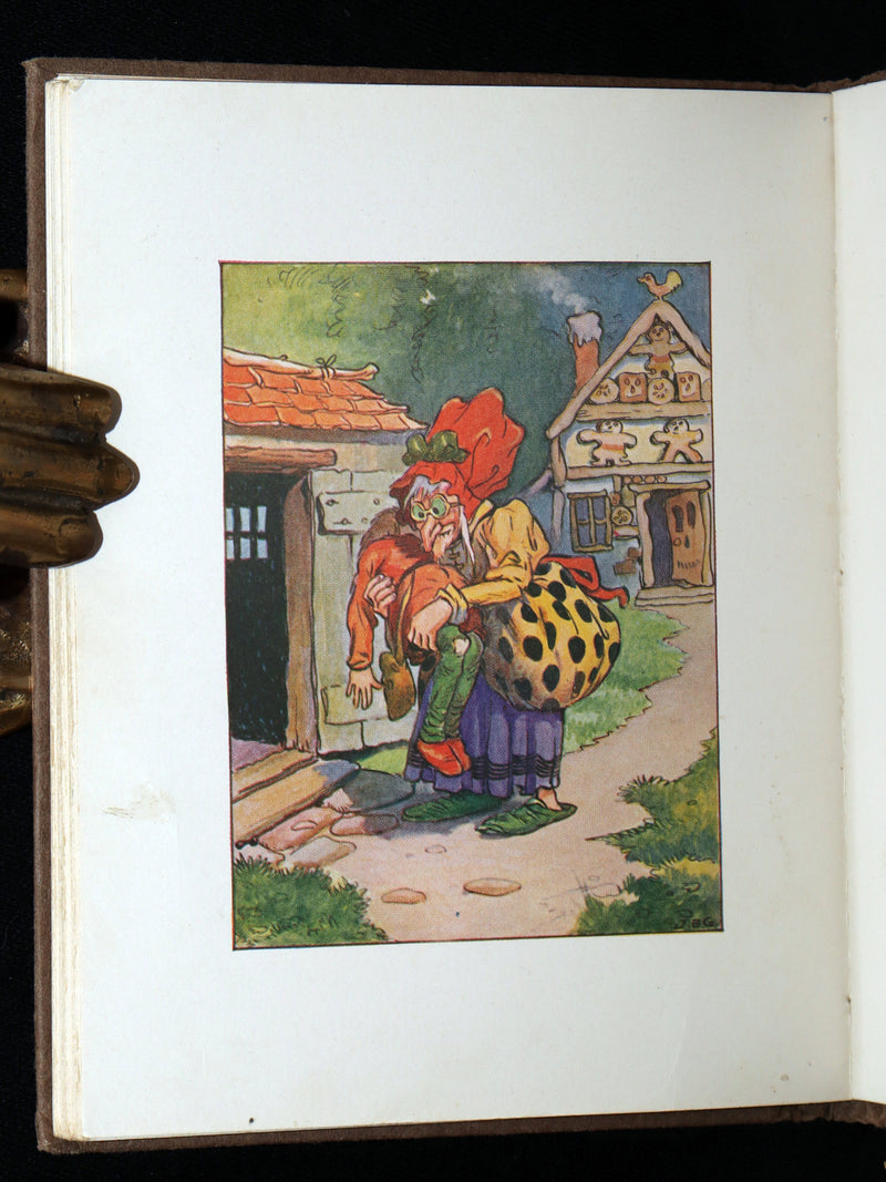 1917 First Edition in Rare Dust Jacket - Hansel and Grethel by John B. Gruelle