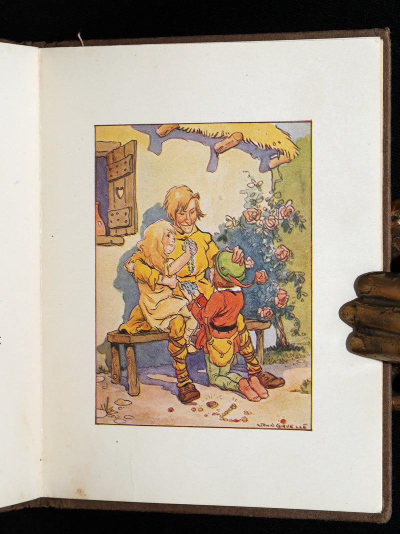 1917 First Edition in Rare Dust Jacket - Hansel and Grethel by John B. Gruelle