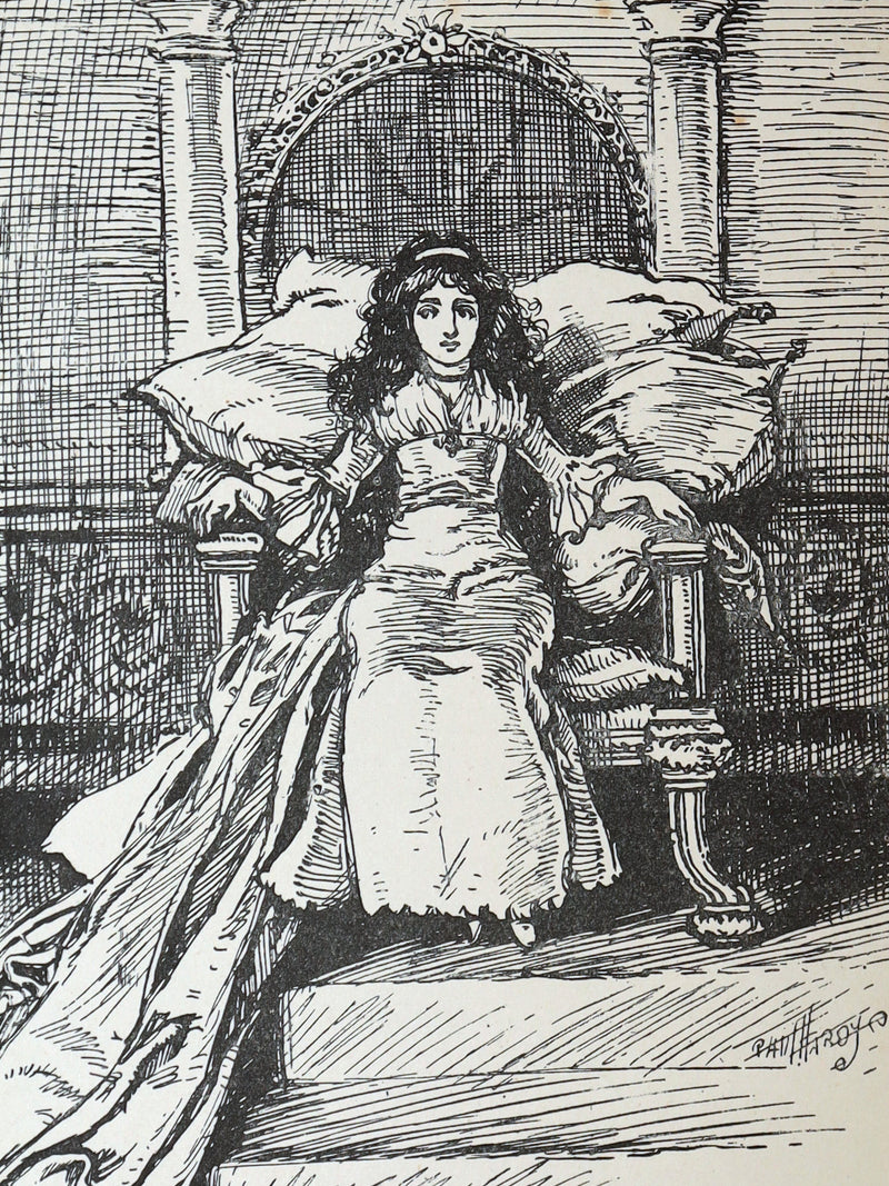 1899 First Edition - The Reign of the Princess Naska Illustrated by Paul Hardy