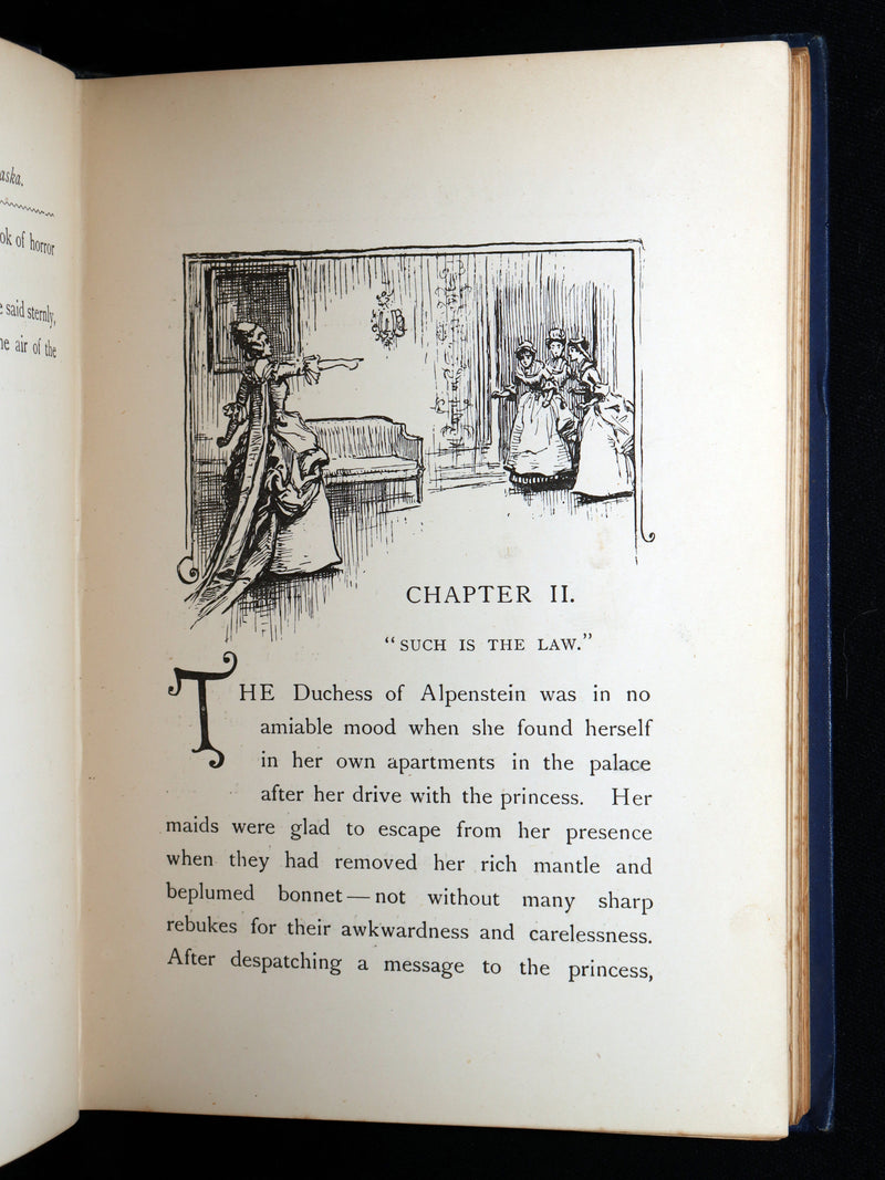 1899 First Edition - The Reign of the Princess Naska Illustrated by Paul Hardy