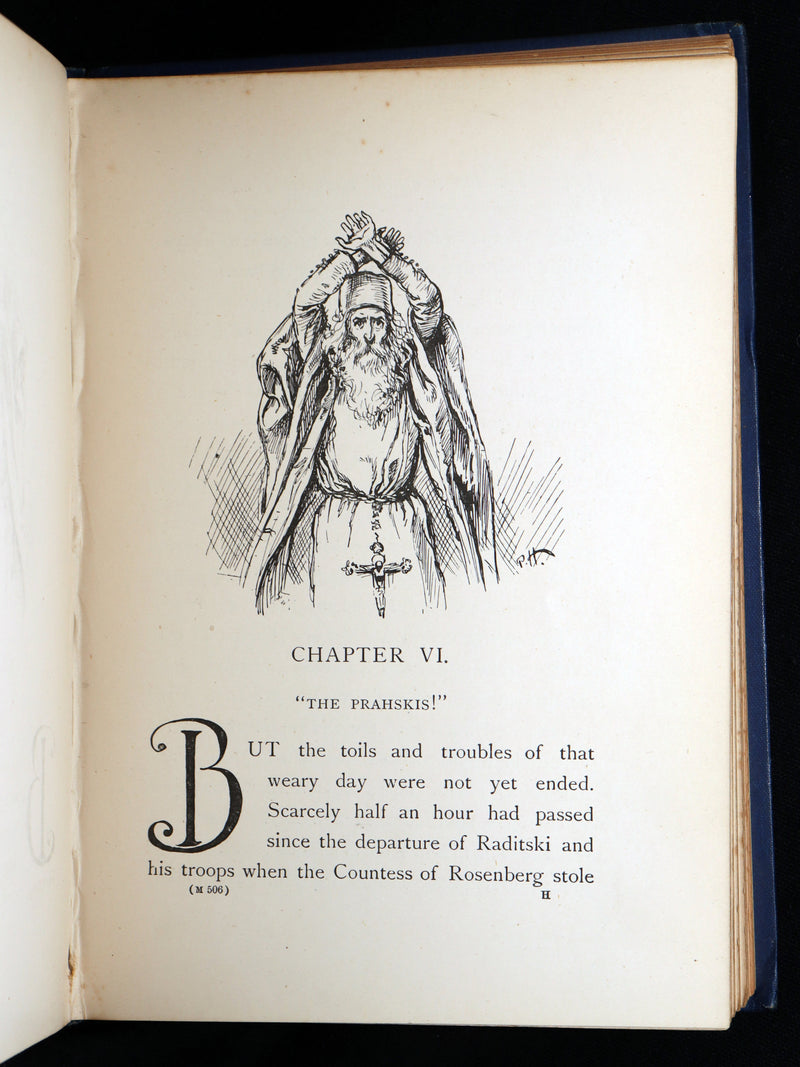 1899 First Edition - The Reign of the Princess Naska Illustrated by Paul Hardy