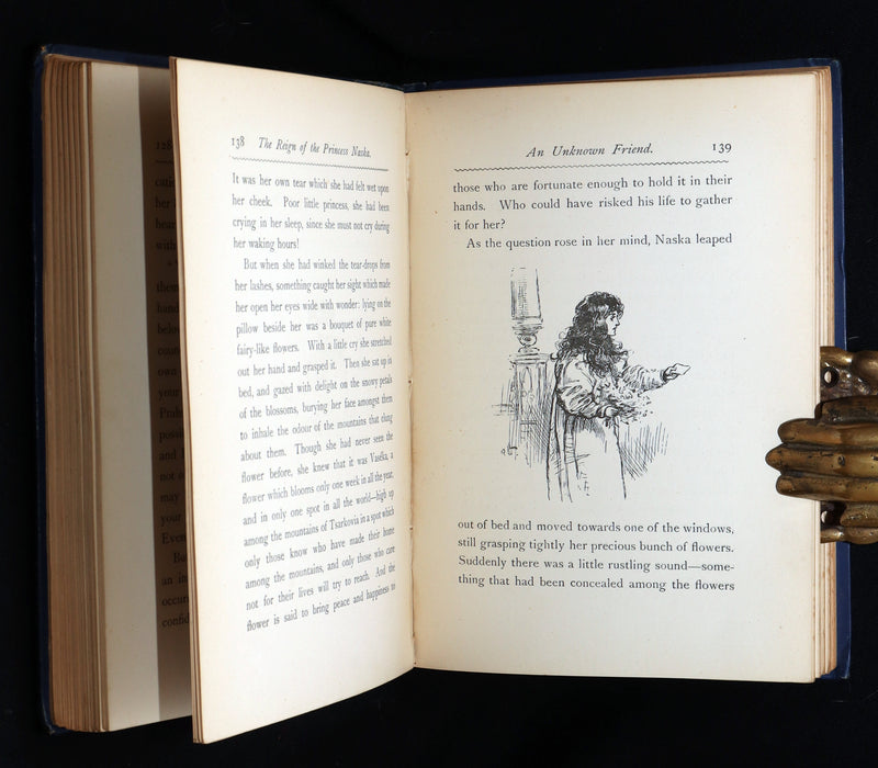 1899 First Edition - The Reign of the Princess Naska Illustrated by Paul Hardy