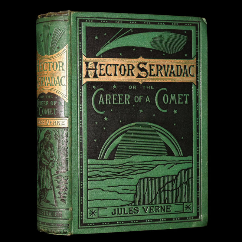 1881 Rare Second Edition - Hector Servadac The Career of a Comet by Jules Verne