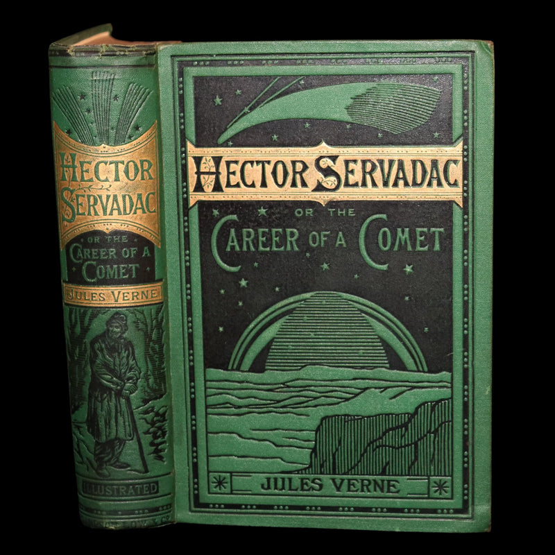 1881 Rare Second Edition - Hector Servadac The Career of a Comet by Jules Verne