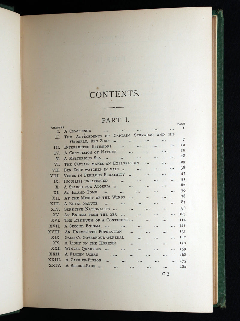 1881 Rare Second Edition - Hector Servadac The Career of a Comet by Jules Verne