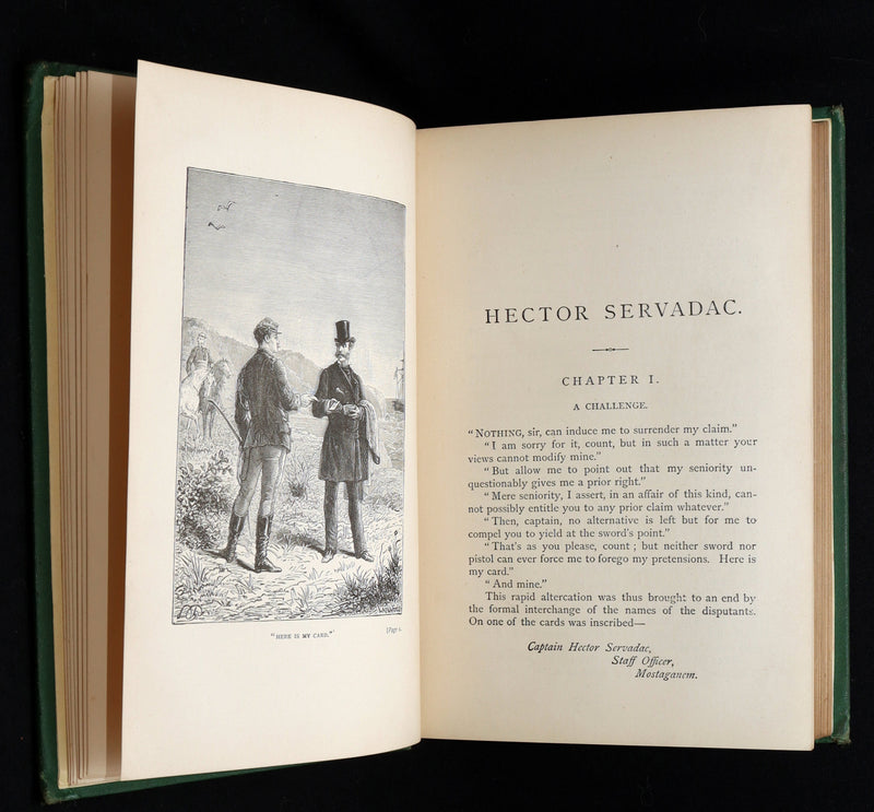 1881 Rare Second Edition - Hector Servadac The Career of a Comet by Jules Verne