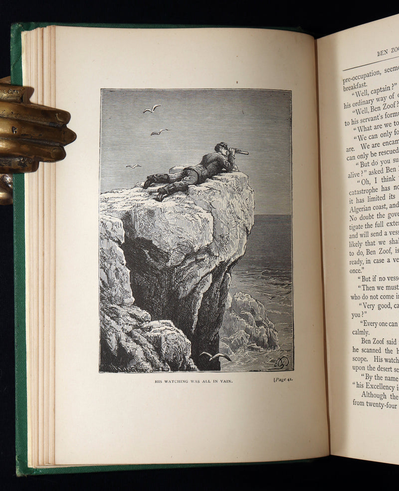 1881 Rare Second Edition - Hector Servadac The Career of a Comet by Jules Verne