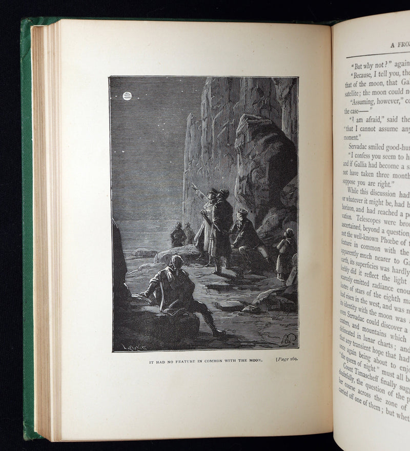 1881 Rare Second Edition - Hector Servadac The Career of a Comet by Jules Verne
