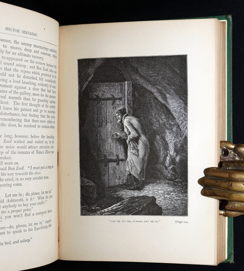 1881 Rare Second Edition - Hector Servadac The Career of a Comet by Jules Verne