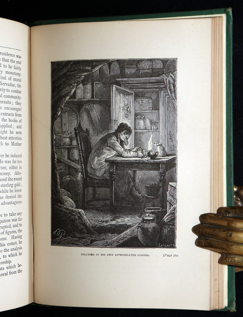 1881 Rare Second Edition - Hector Servadac The Career of a Comet by Jules Verne