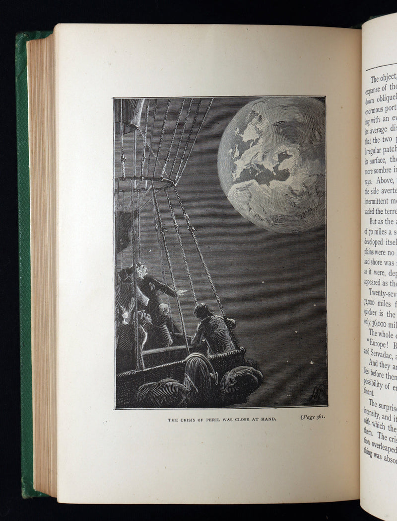 1881 Rare Second Edition - Hector Servadac The Career of a Comet by Jules Verne