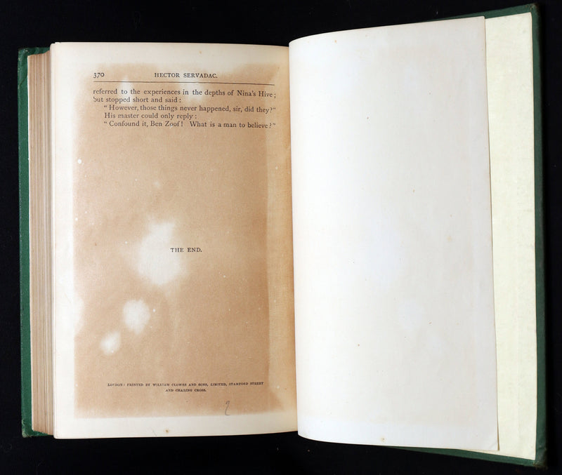 1881 Rare Second Edition - Hector Servadac The Career of a Comet by Jules Verne