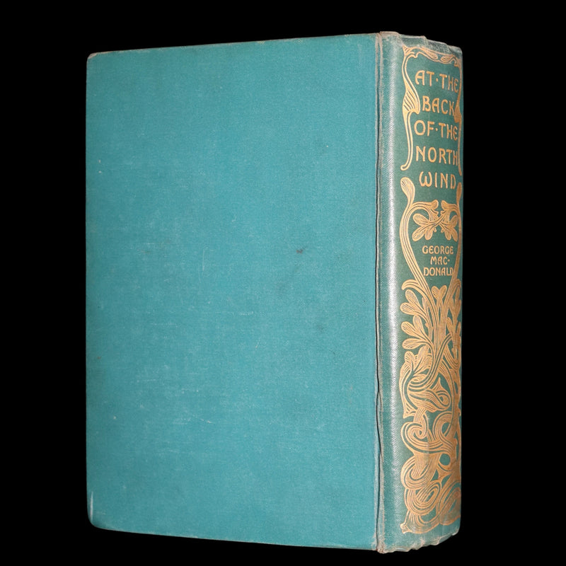 1900 Rare Book - At the Back of the North Wind by George MacDonald illustrated