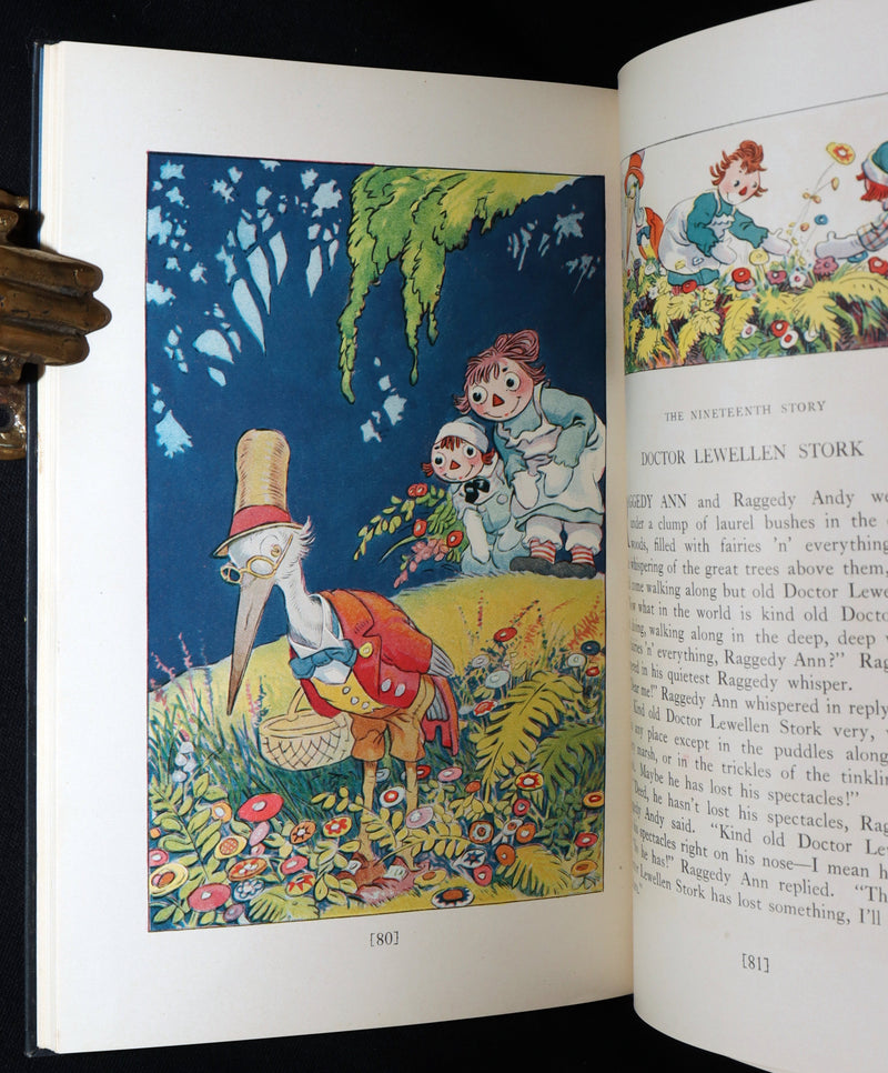 1930 Rare First Edition in a Box - Raggedy Ann in the Deep Deep Woods