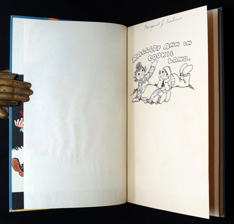 1931 Rare First Edition in a box - Raggedy Ann in Cookie Land by Johnny Gruelle