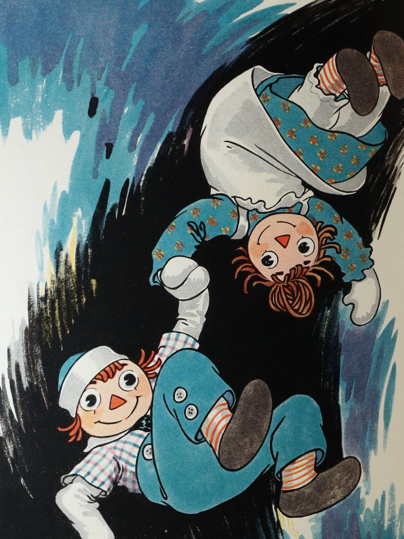 1931 Rare First Edition in a box - Raggedy Ann in Cookie Land by Johnny Gruelle