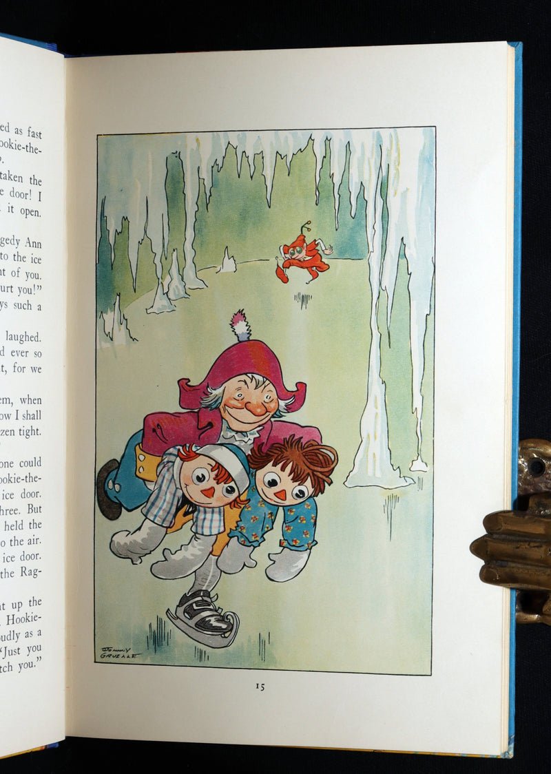 1931 Rare First Edition in a box - Raggedy Ann in Cookie Land by Johnny Gruelle