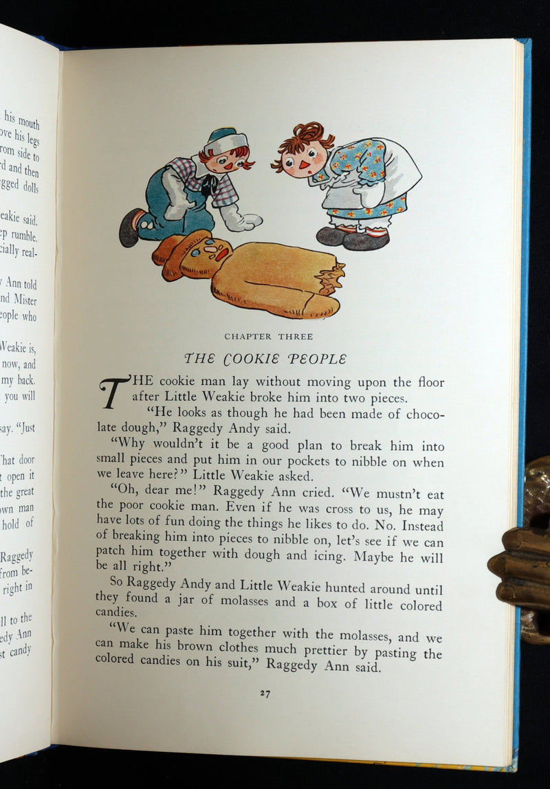 1931 Rare First Edition in a box - Raggedy Ann in Cookie Land by Johnny Gruelle