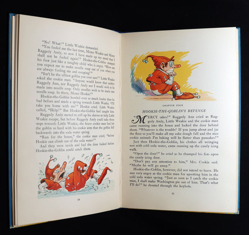 1931 Rare First Edition in a box - Raggedy Ann in Cookie Land by Johnny Gruelle