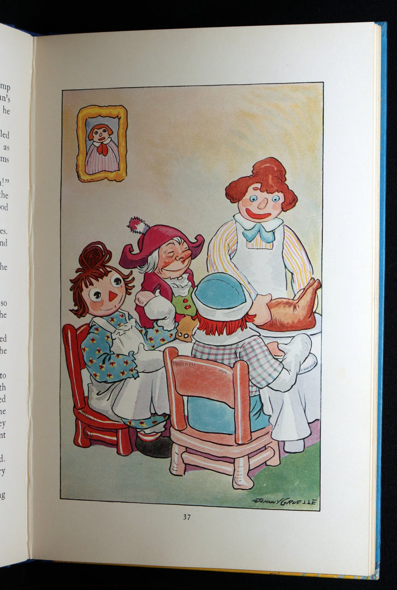 1931 Rare First Edition in a box - Raggedy Ann in Cookie Land by Johnny Gruelle