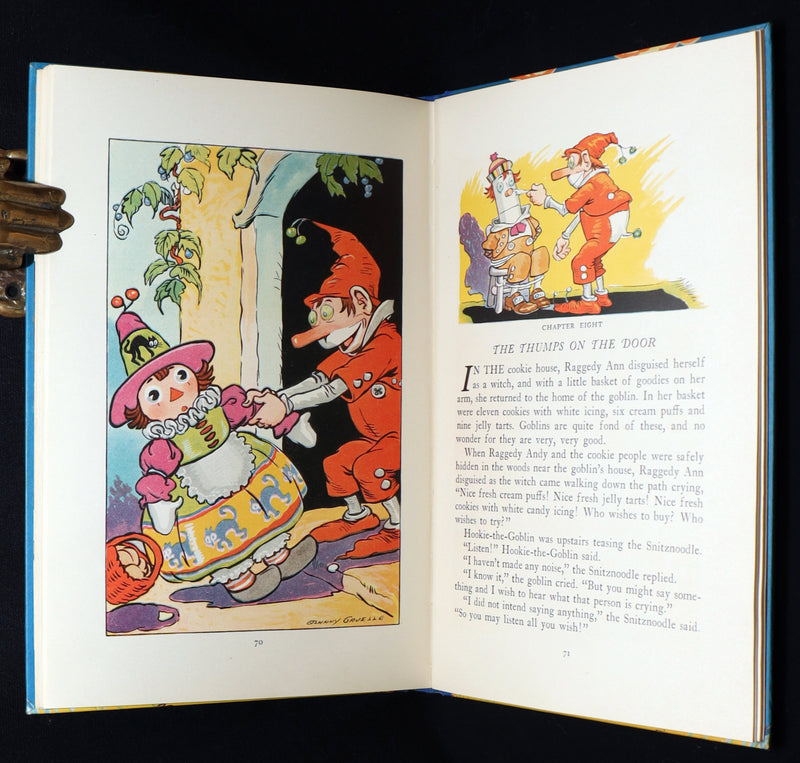 1931 Rare First Edition in a box - Raggedy Ann in Cookie Land by Johnny Gruelle