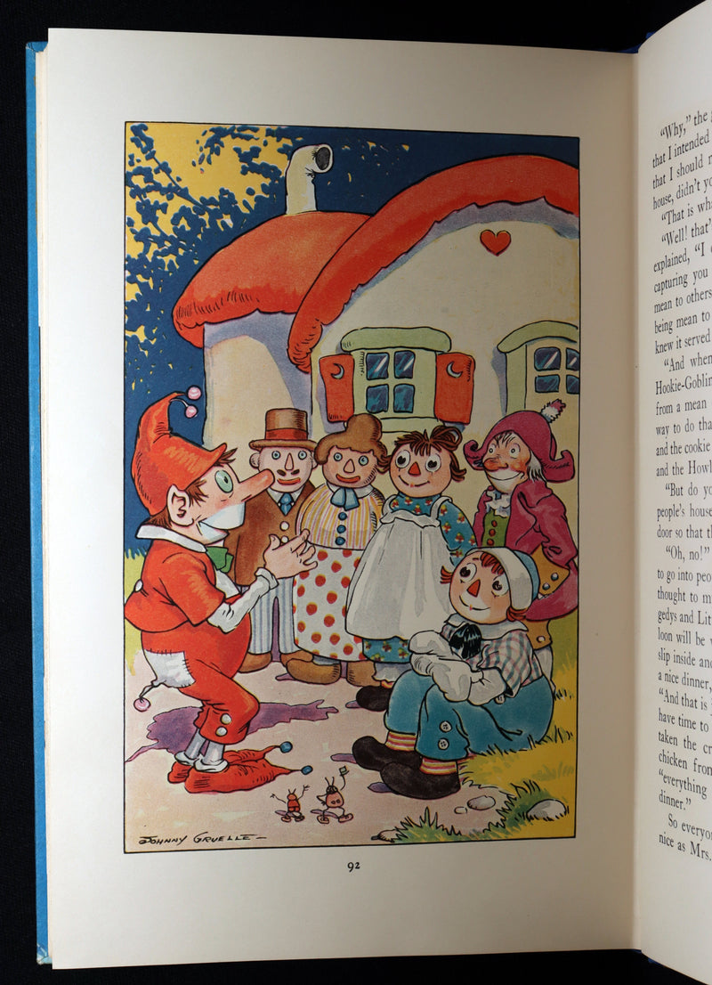 1931 Rare First Edition in a box - Raggedy Ann in Cookie Land by Johnny Gruelle
