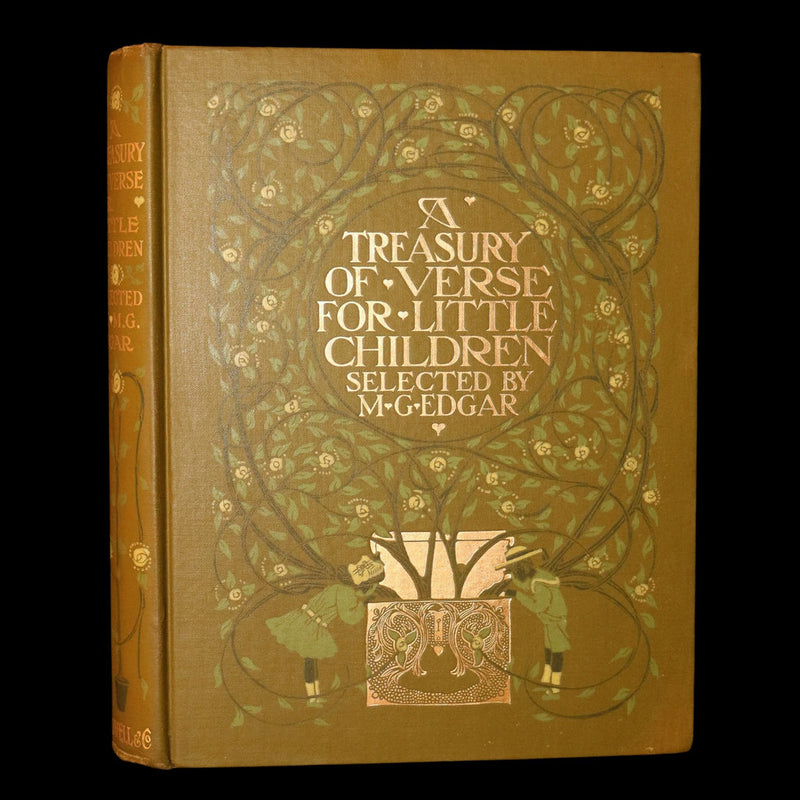 1908 Rare - A Treasury of Verse for Little Children Illustrated by Willy Pogany