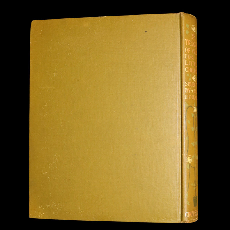1908 Rare - A Treasury of Verse for Little Children Illustrated by Willy Pogany